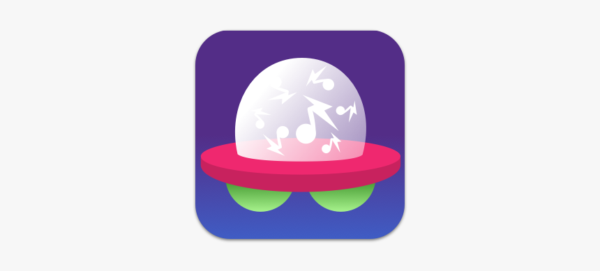 Icon For Music Marging App Kids Ufo Music Icon App - Illustration, HD Png Download, Free Download