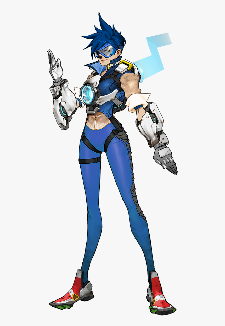 Yet Another Alt, The Blue Blur Indeed, That"s Sapossed - Overwatch Chara Design, HD Png Download, Free Download