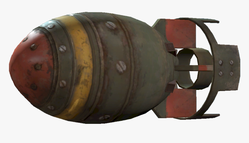 Fo4 Mini Nuke - Atom Bomb No Background, HD Png Download, Free Download