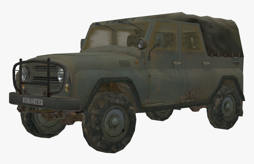 Patriot Uaz Pubg Jeep Car Uaz-469 Clipart - Uaz Pubg Png, Transparent Png, Free Download