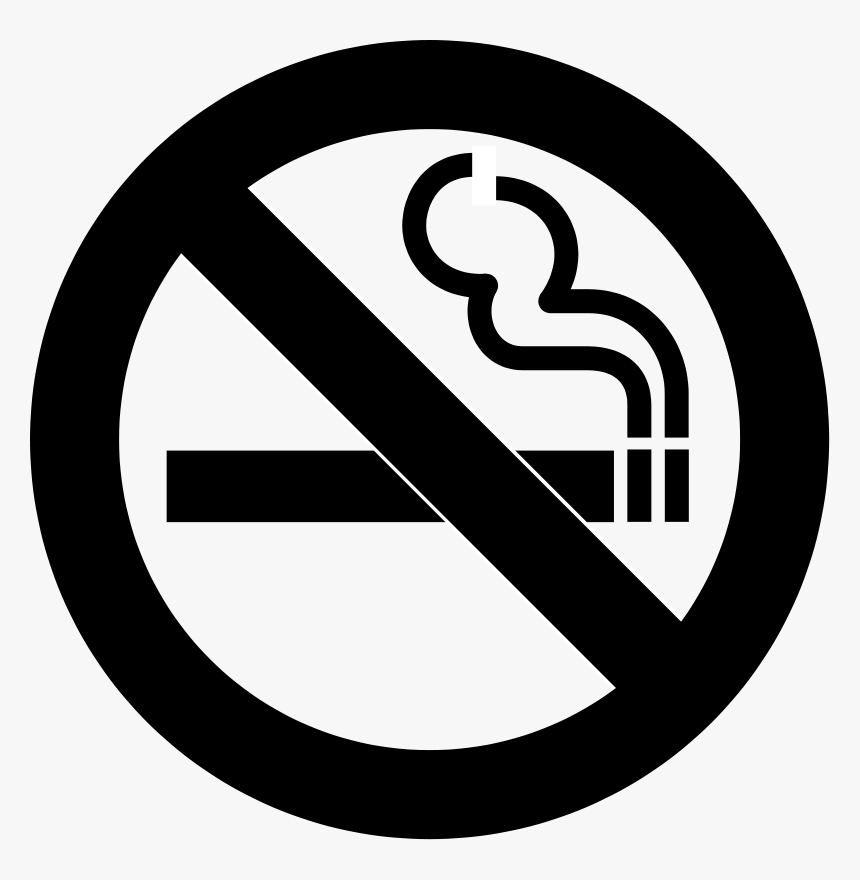 Quit Smoking Black And White, HD Png Download, Free Download