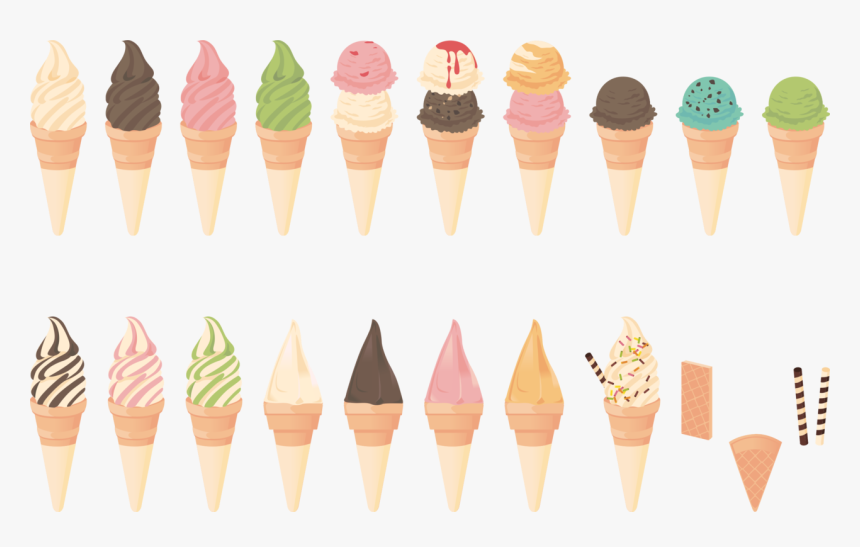 Pencil,dairy Product,ice Cream Cone - アイス クリーム シルエット, HD Png Download, Free Download