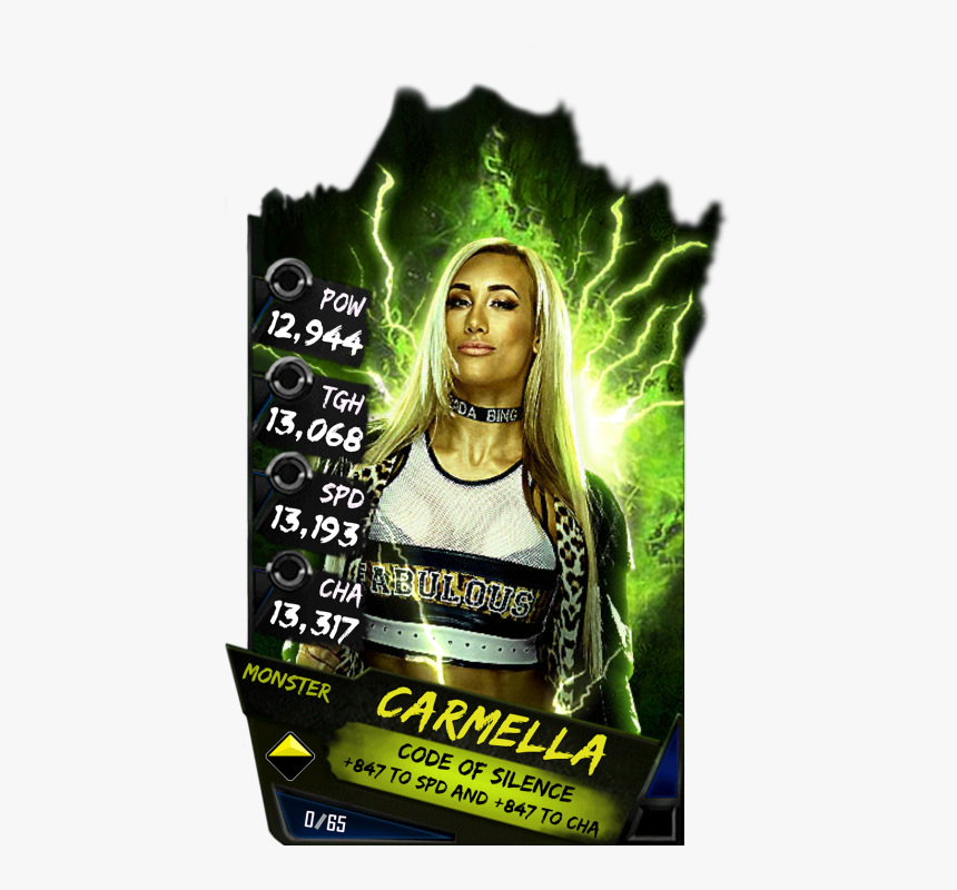 Transparent Carmella Png - Peyton Royce Wwe Supercard, Png Download, Free Download