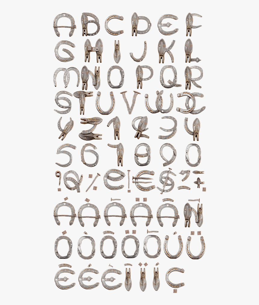 Horseshoe Font, HD Png Download, Free Download