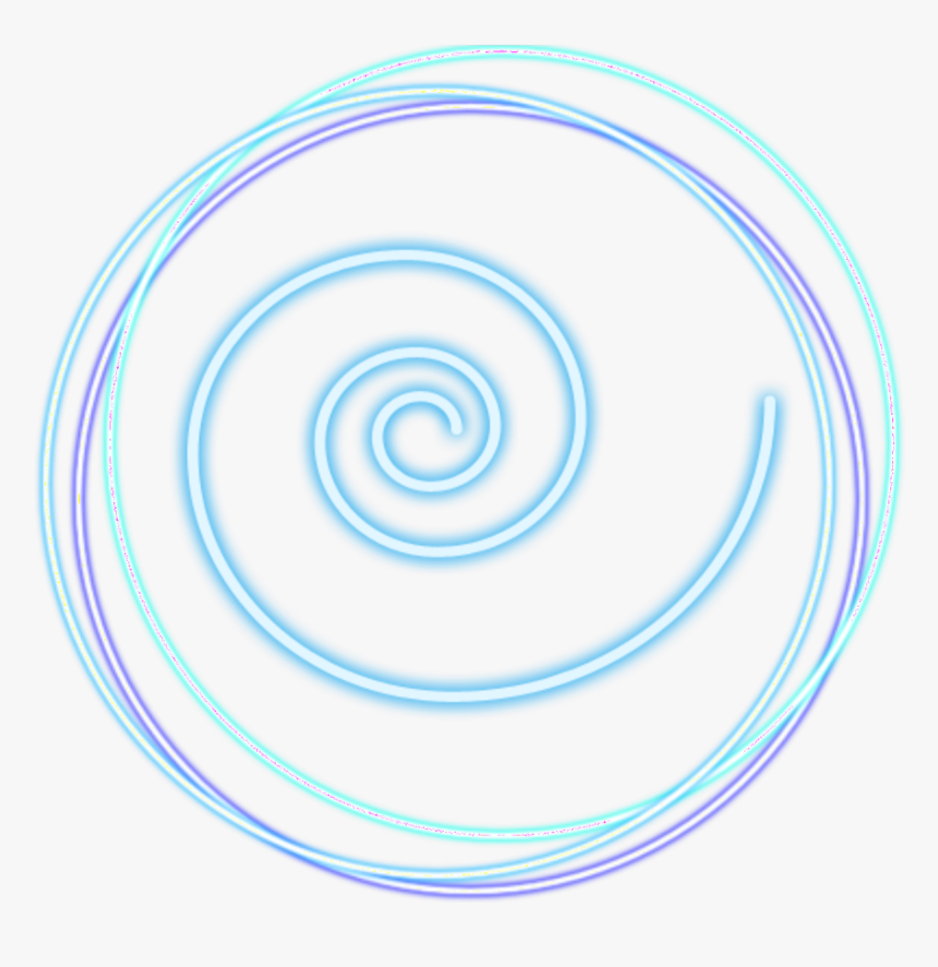 #neon #circle #swirl - Spiral, HD Png Download, Free Download