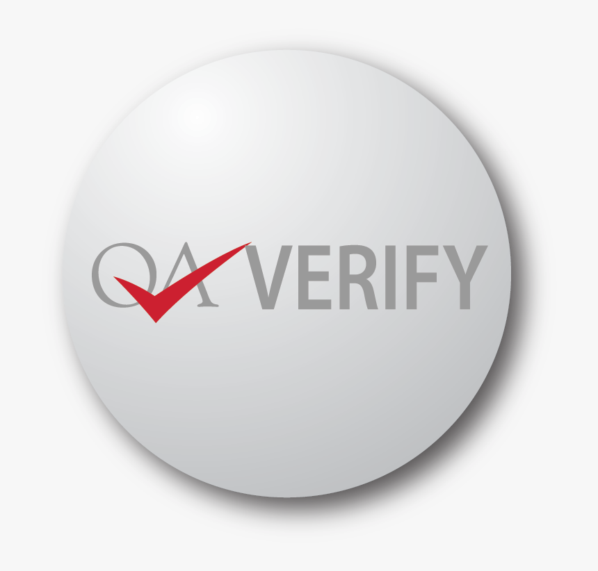 Qa Verify Logo, Software Analysis And Data Quality - Circle, HD Png Download, Free Download