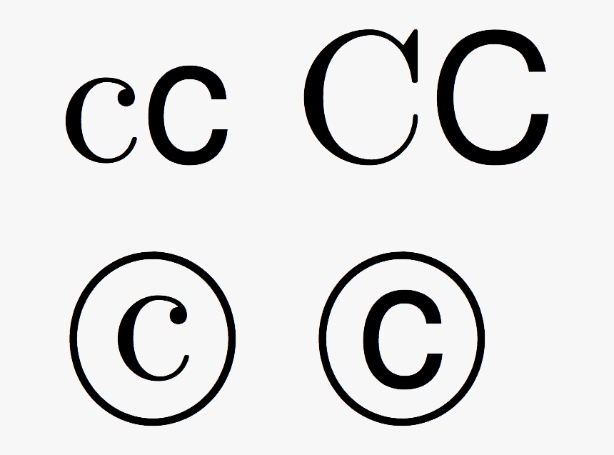 Copyright Symbol Png Image File - Circle, Transparent Png, Free Download