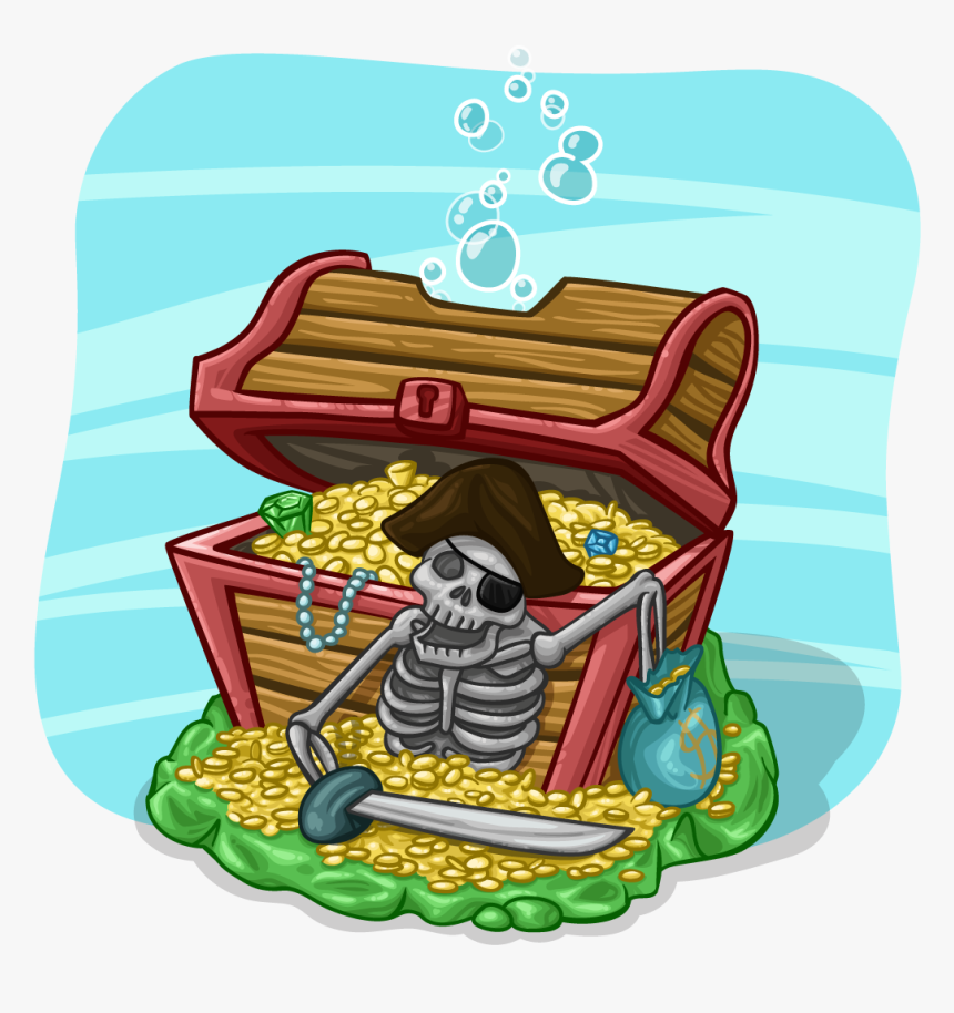 Transparent Treasure Chest Clip Art, HD Png Download, Free Download