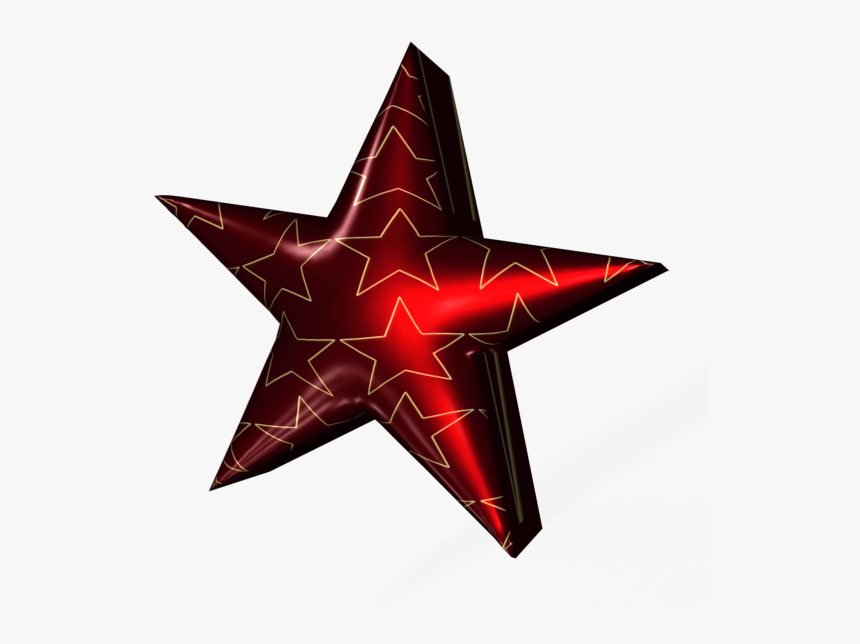 Star - 3d Star Png File, Transparent Png, Free Download