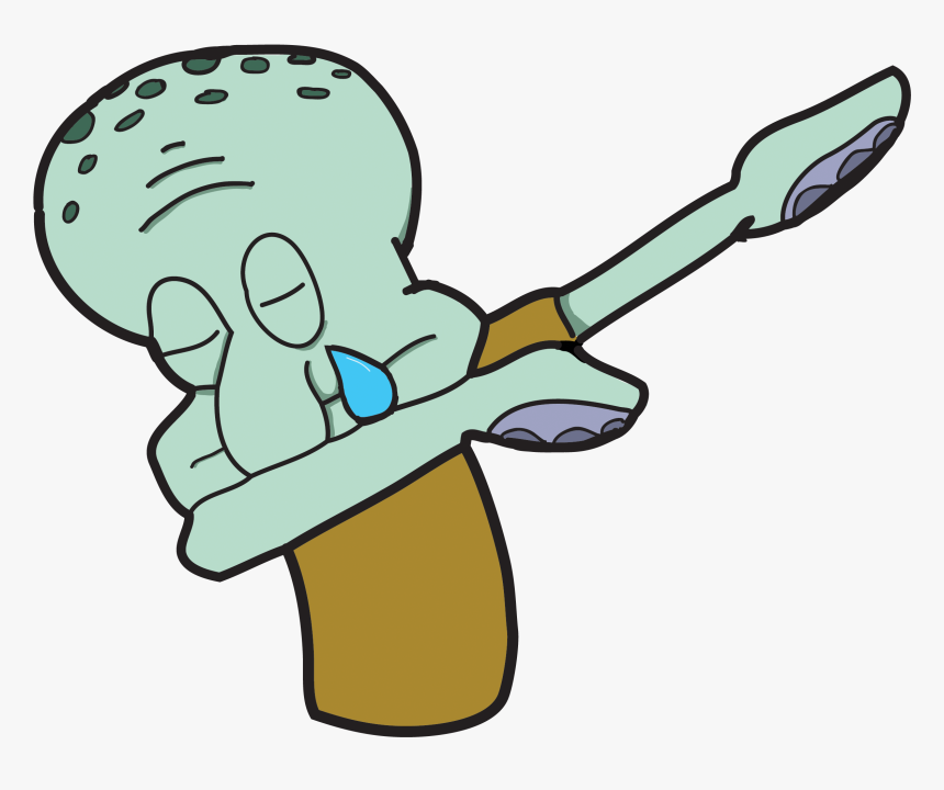 dab is dead squidward dab transparent background hd png download kindpng dab is dead squidward dab transparent