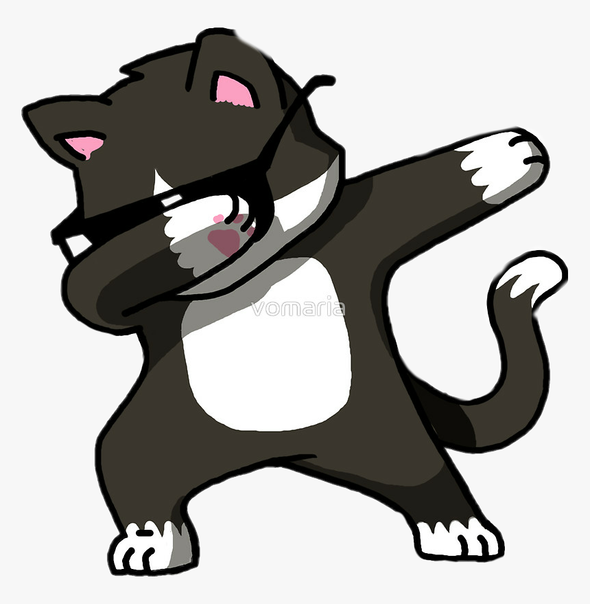 Cat Dabbing - Dab Cat Png, Transparent Png, Free Download