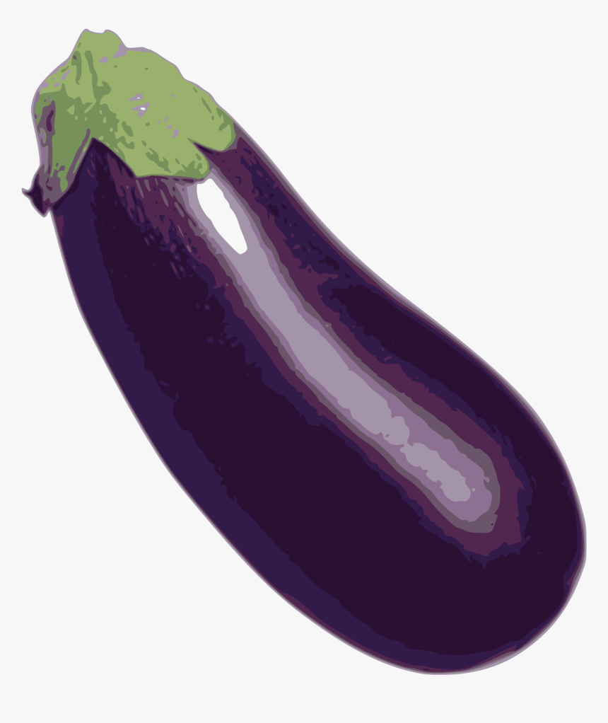 Eggplant Emoji Png - Eggplant Blank, Transparent Png, Free Download