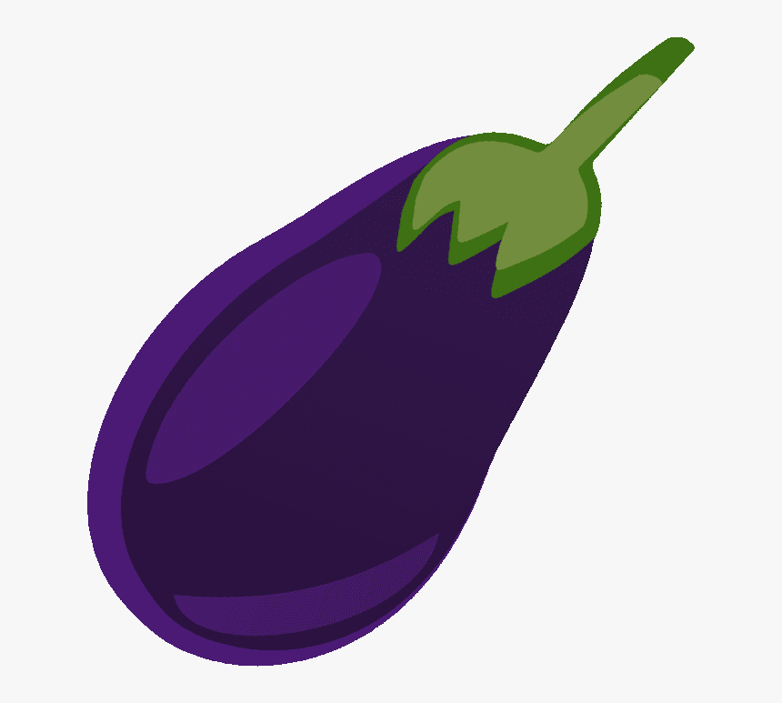 Transparent Eggplant Emoji Png - Clipart Of Purple Eggplant, Png Download, Free Download