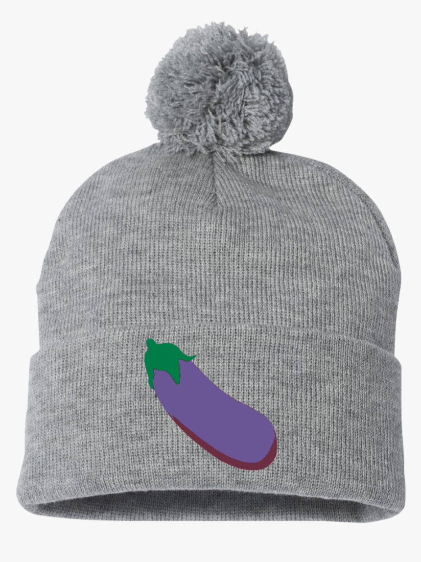 Transparent Eggplant Emoji Png - Beanie, Png Download, Free Download