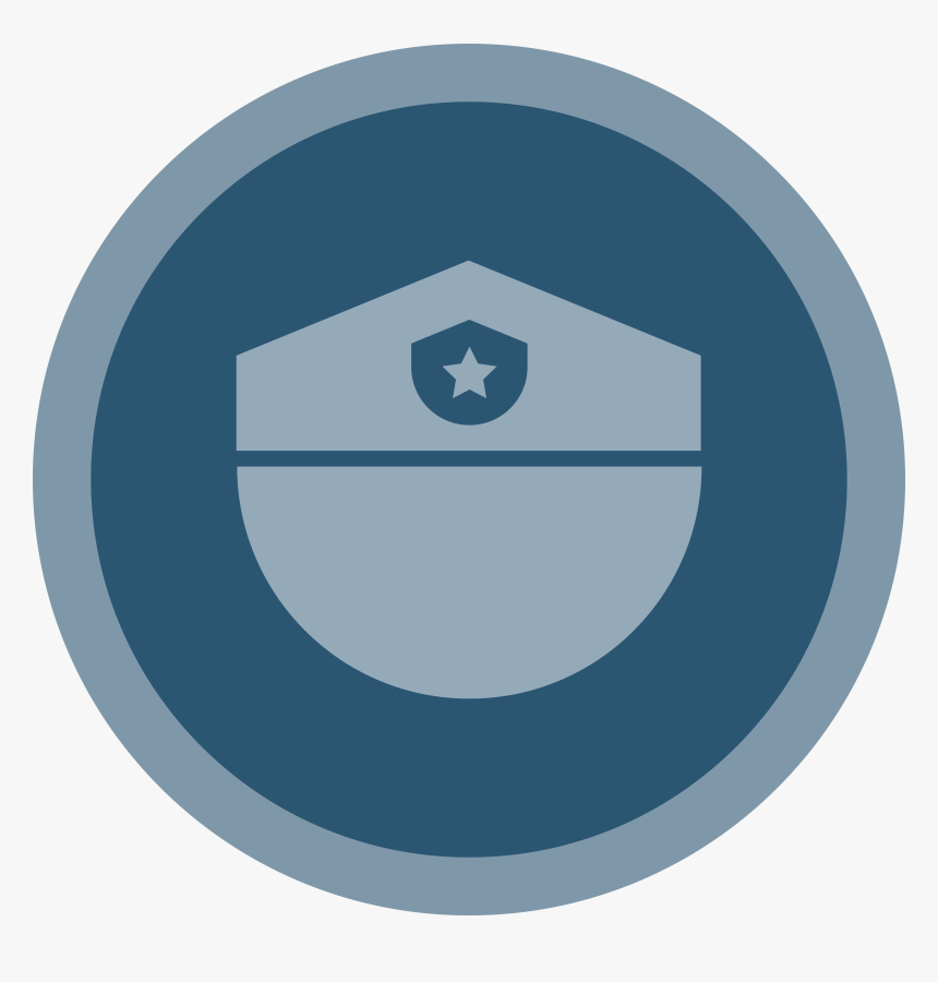 File - Map Icon - Police - Emblem, HD Png Download, Free Download