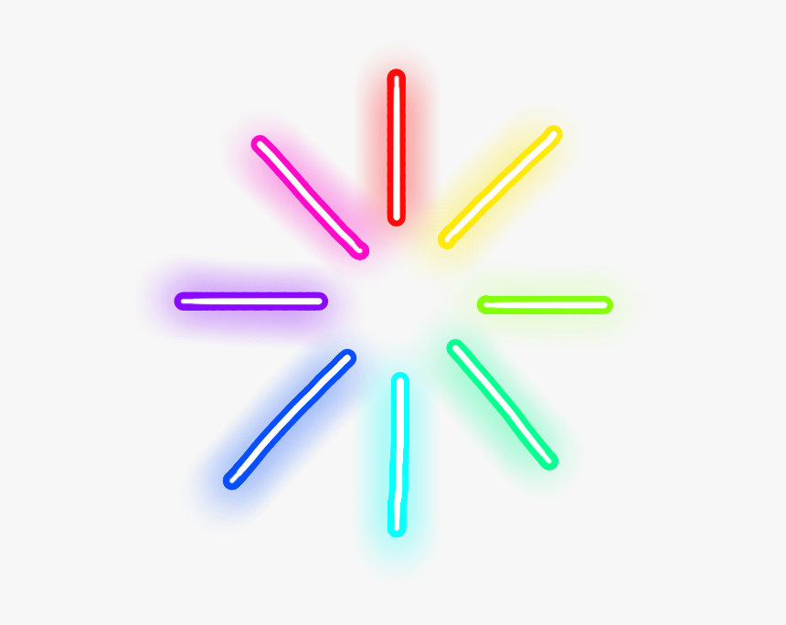 #loading #flower #fireworks #colorful #color #rainbow - Circle, HD Png Download, Free Download