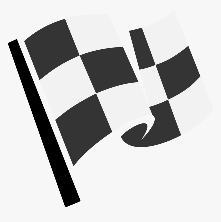 Chequered Flag - Checkered Flag Icon Png, Transparent Png - kindpng