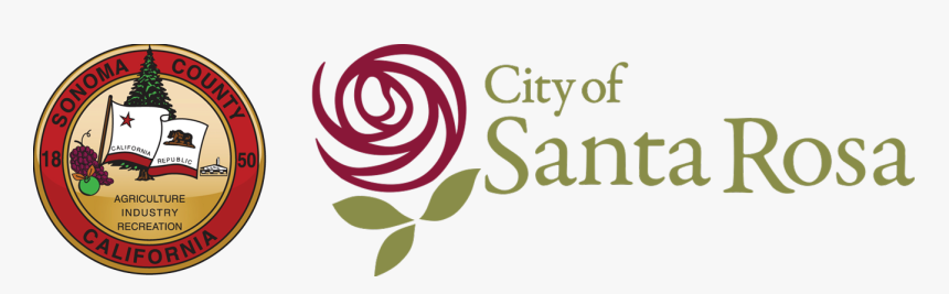 County Logo City Logo - City Logo Of Santa Rosa Ca, HD Png Download, Free Download