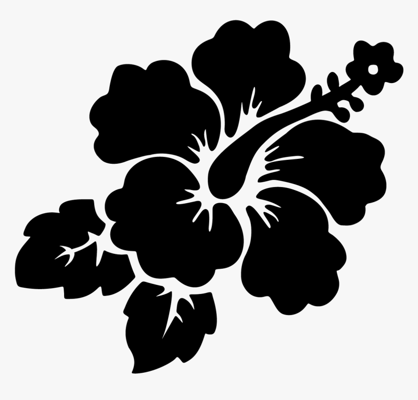 Hibiscus Sticker Decal Surfing Hawaii - Surf Flower Png, Transparent Png, Free Download