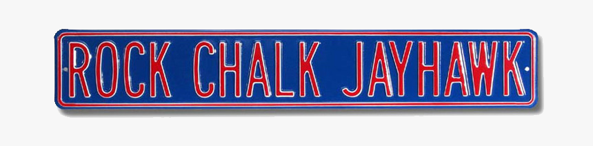 Rock Chalk Jayhawk Street Sign - Rock Chalk, Jayhawk, HD Png Download, Free Download