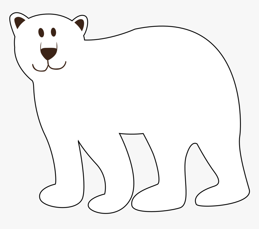 Polar Bear Black And White Free Download Clipart Polar Bear Clip