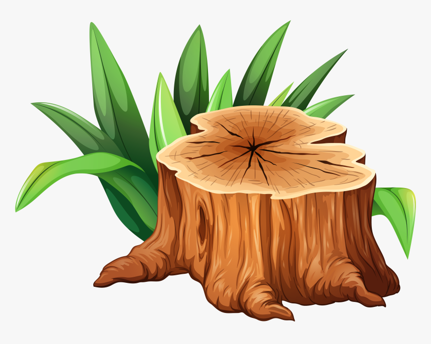 Tree Trunk Tree Stump Clipart - Tree Stump Clipart, HD Png Download, Free Download