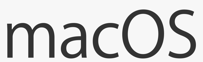 Mac Os Logo Png White, Transparent Png, Free Download