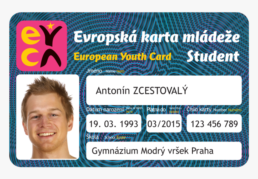 Evropská Karta Mládeže Eyca - Evropská Karta Mládeže, HD Png Download, Free Download