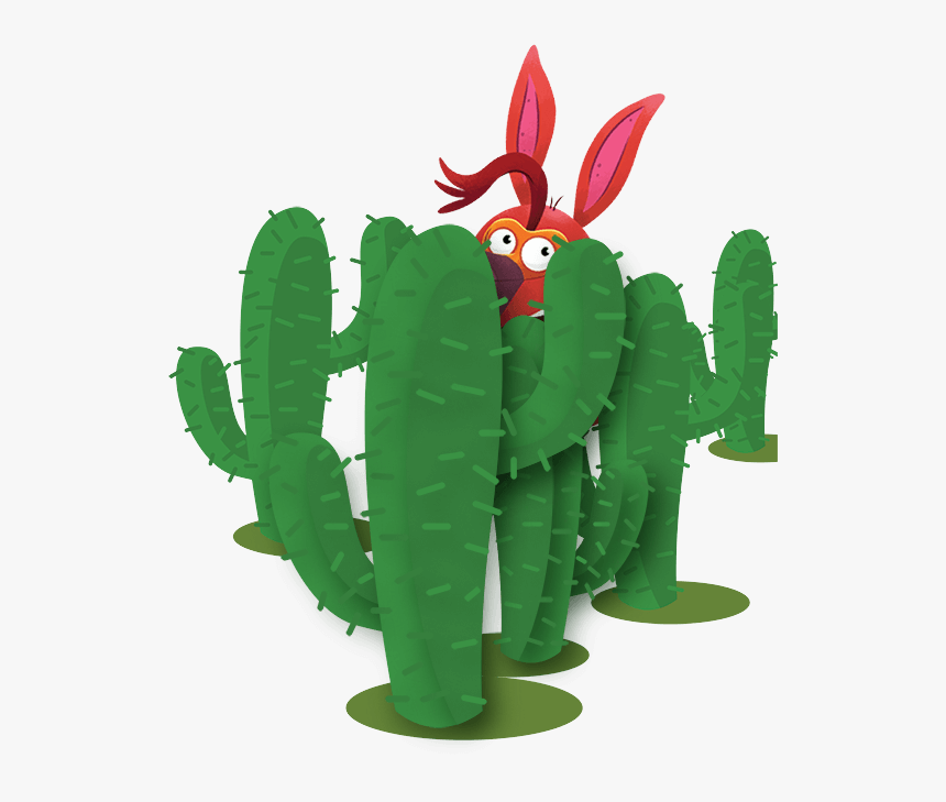 Cactus - Cartoon, HD Png Download, Free Download