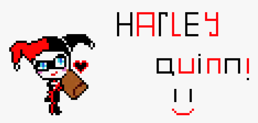 Pixel Art Harley Quinn, HD Png Download, Free Download