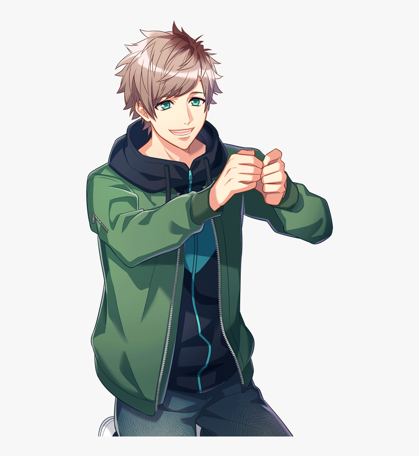 Anime Boy Happy Png, Transparent Png, Free Download