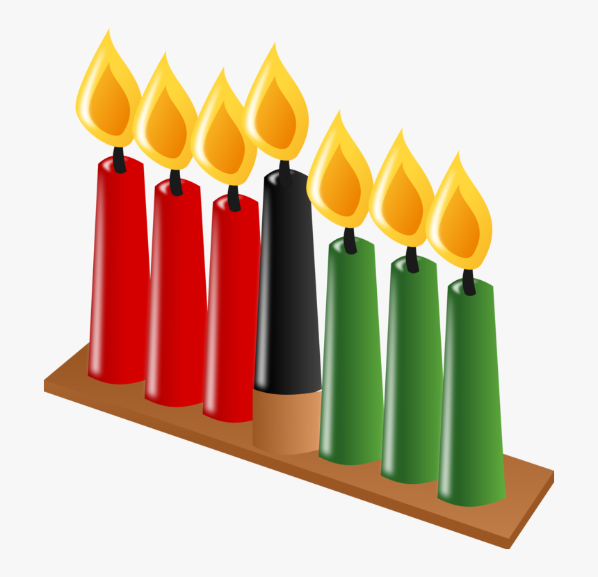 Candlelight Candles, Light, Wax Candles, Flame, Candlelight - Kwanzaa Clipart Transparent, HD Png Download, Free Download