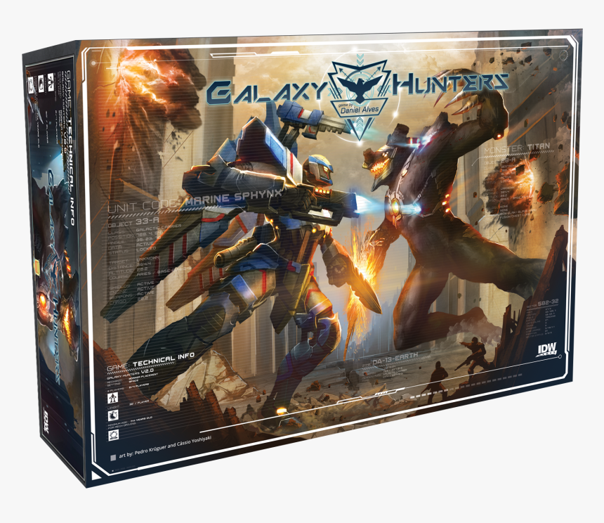 Galaxy Hunters Board Game, HD Png Download, Free Download