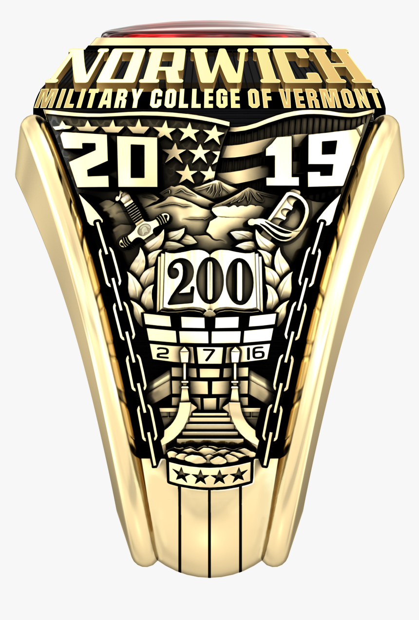 Transparent Class Ring Clipart - Norwich University Class Ring, HD Png Download, Free Download