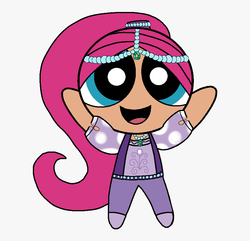 Shimmer In Powerpuff Girls Style By Marjulsansil - Loud House Powerpuff Girl, HD Png Download, Free Download