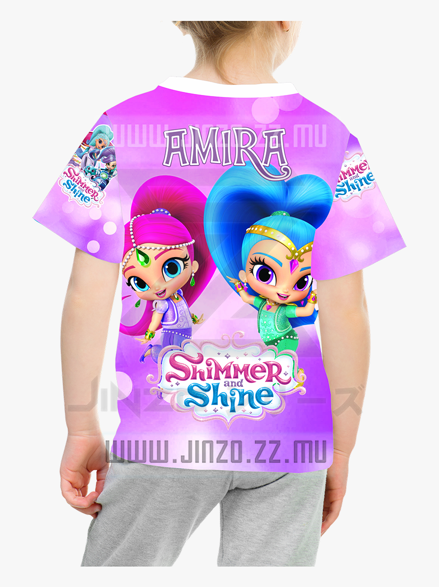 Katalog Jinzo Kids Shimmer And Shine 1 Kaos Anak Shimmer - Girl, HD Png Download, Free Download