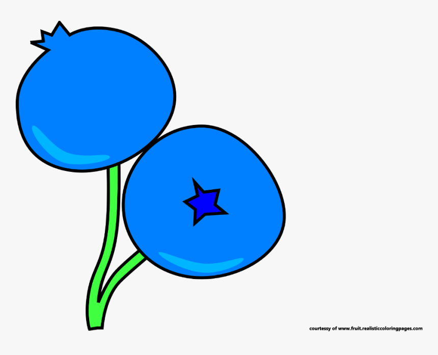 Blueberry Clipart Single, HD Png Download, Free Download