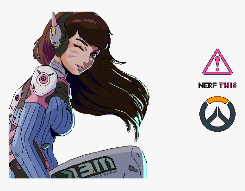 Dva Nerf, HD Png Download, Free Download