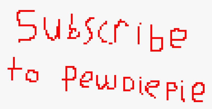 Subscribe To Pewdiepie Transparent, HD Png Download, Free Download