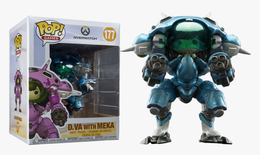 Va And Meka 6” Us Exclusive Pop Vinyl Figure - D Va Funko Pop, HD Png Download, Free Download