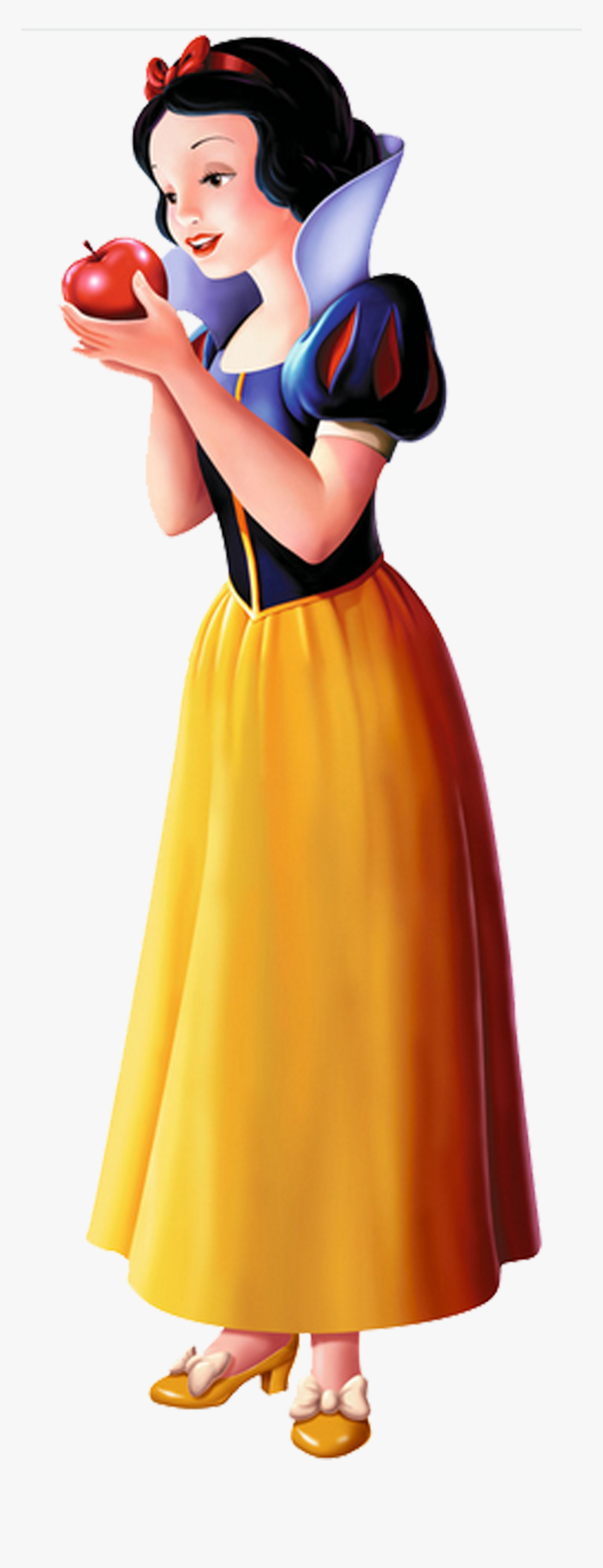 Snow White Title Disney Snow White With Apple Hd Png Download Kindpng