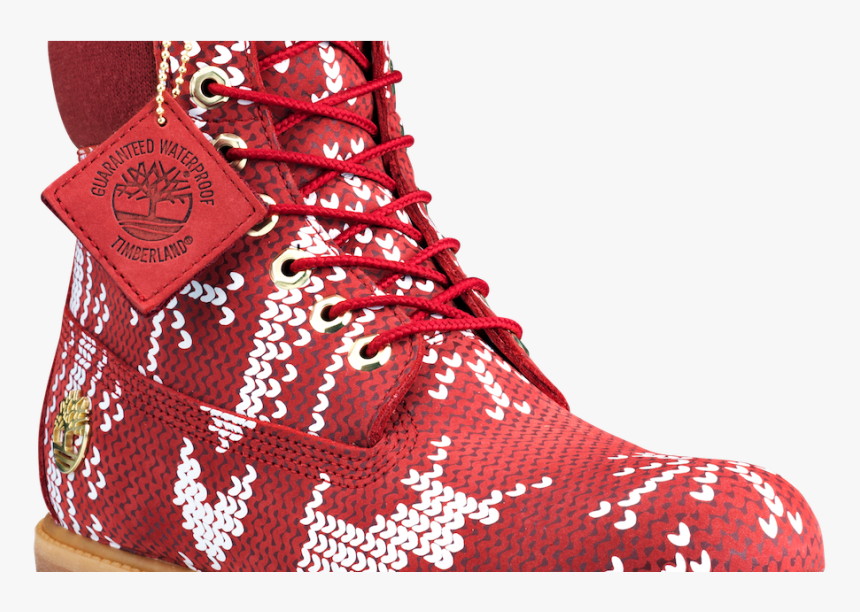 ugly sweater timberlands