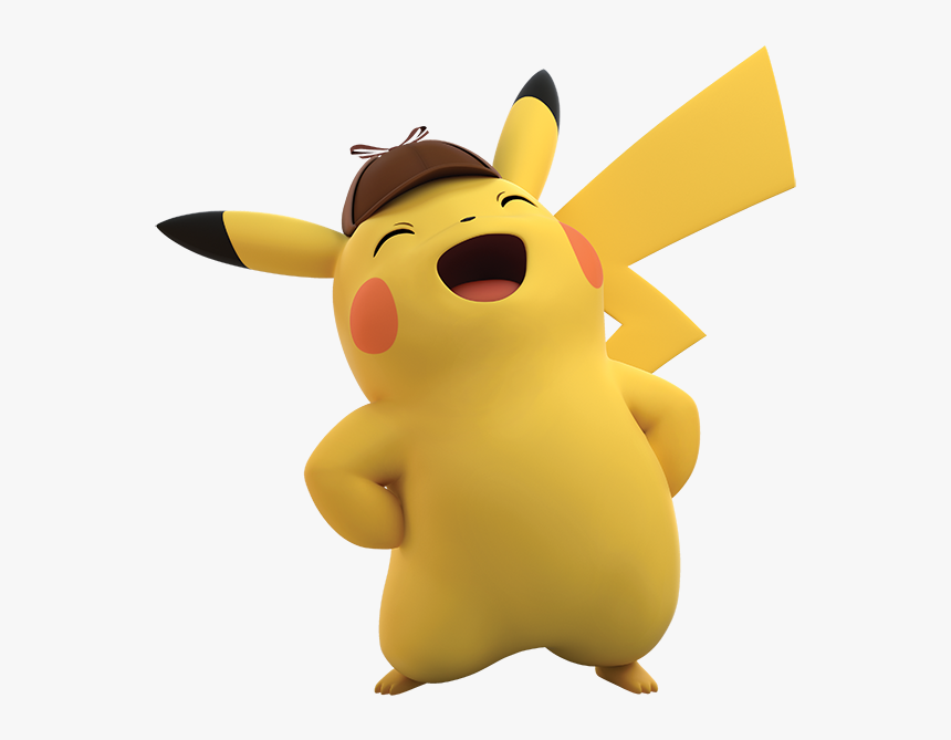 Detective Pikachu Laughing, HD Png Download, Free Download