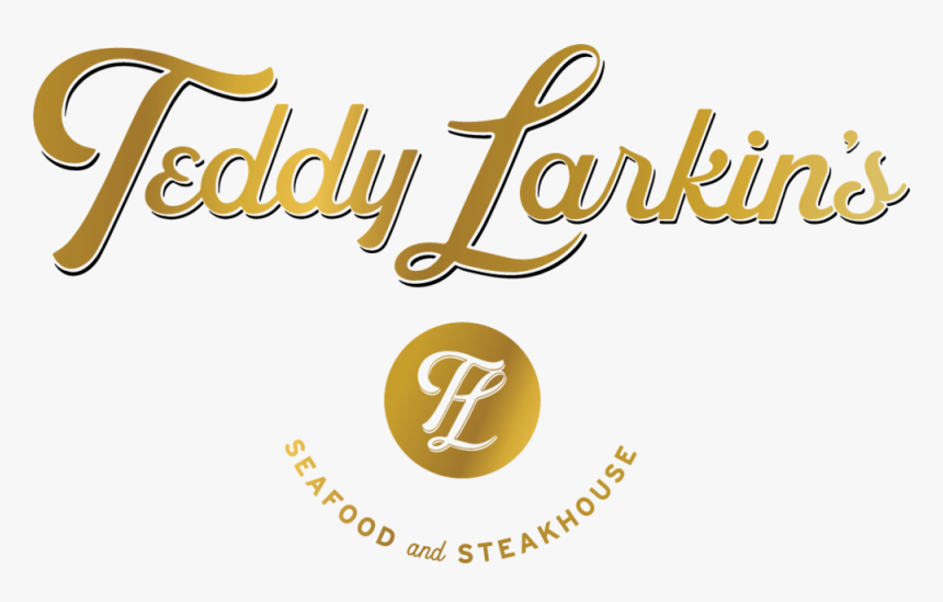 Teddylarkin"s Logo Lockup Gold&black - Calligraphy, HD Png Download, Free Download