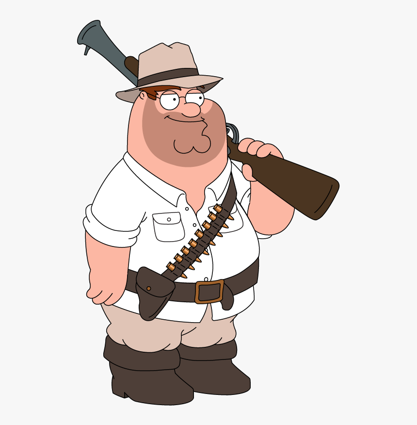 Peter Griffin With A Gun, HD Png Download, Free Download