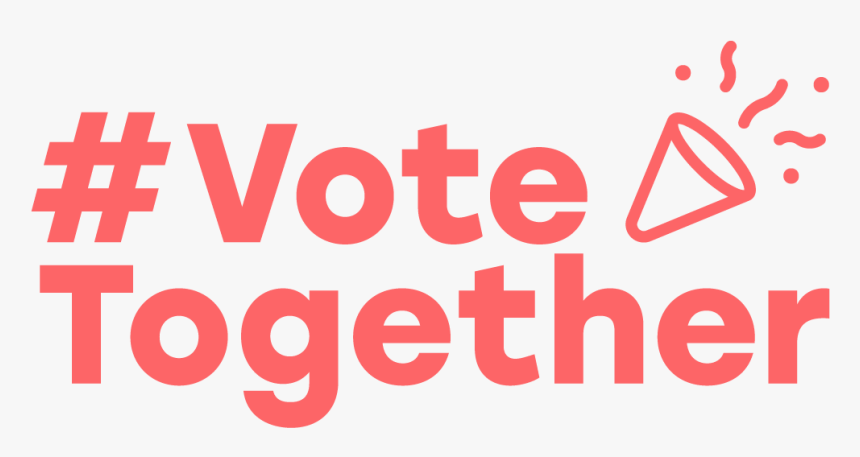 #votetogether - Voting Together Celebration, HD Png Download, Free Download