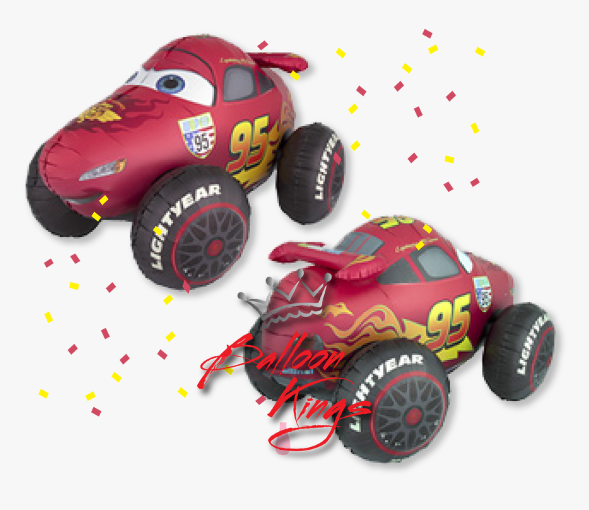 Cars Lightning Mcqueen Airwalker - Cars Airwalker Balloon, HD Png Download, Free Download