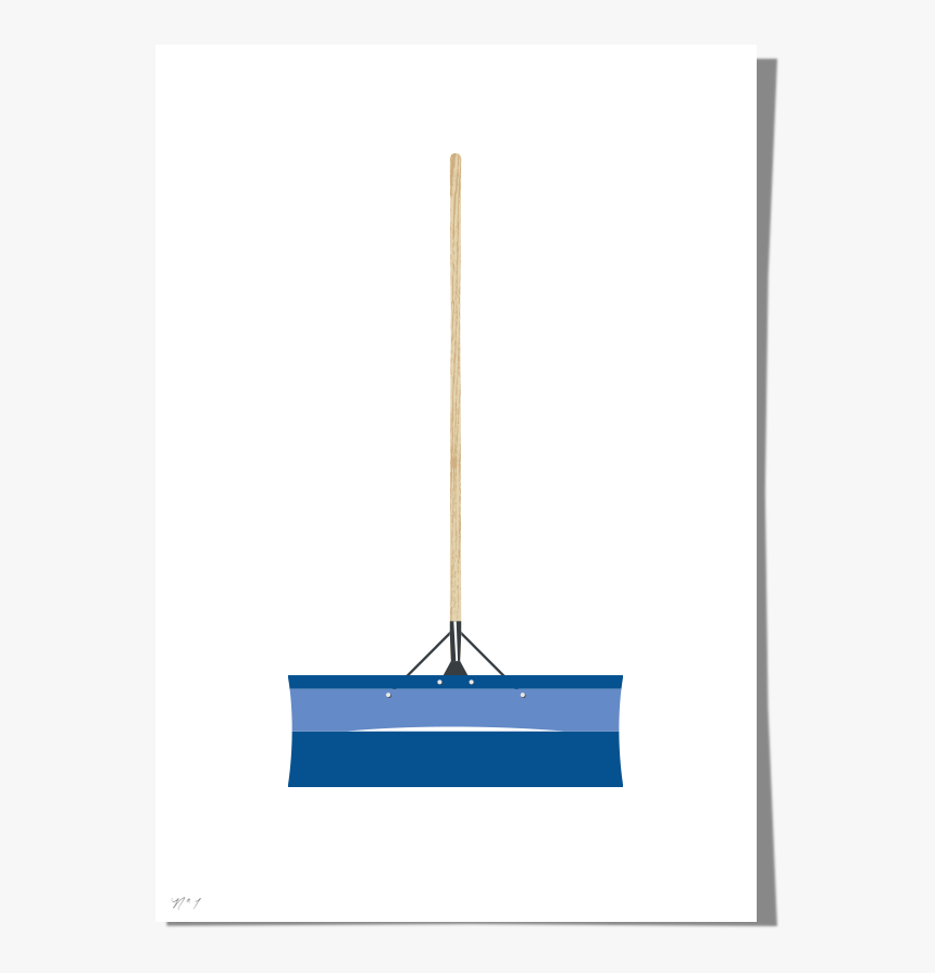 Shovel Art Print With Optional Frame - Boat, HD Png Download, Free Download