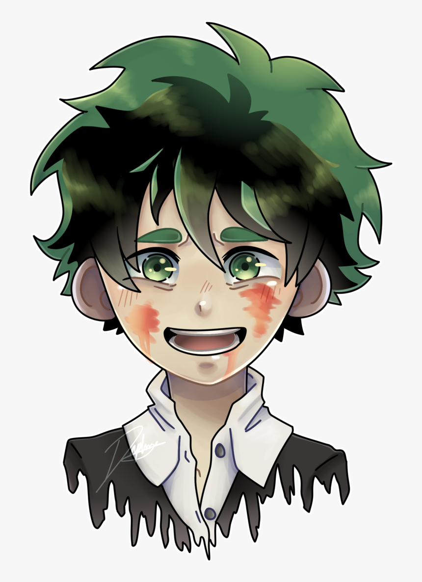 Villain Deku - Png - Cartoon, Transparent Png, Free Download