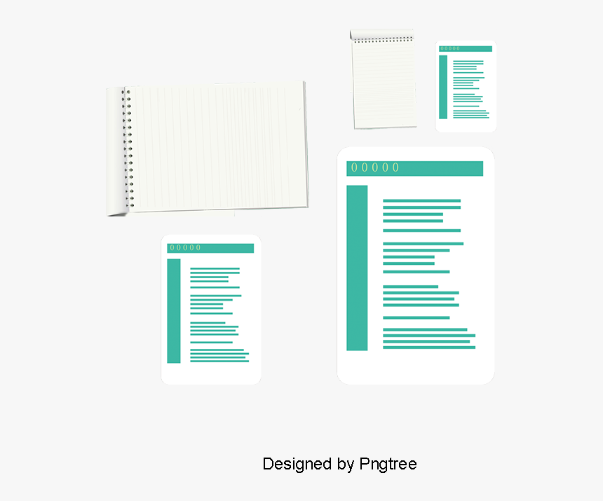 Notebook, Paper, Bar Png And Vector - Illustration, Transparent Png, Free Download